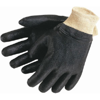 MCR Safety 6512SJ Double Dipped PVC Textured Gloves, 12",(Dz.)
