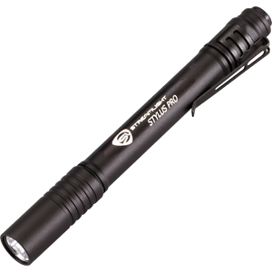 Streamlight 66118 Stylus Pro&reg; HP Penlight, Black - White LED