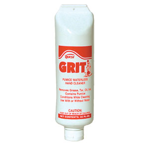 Quest Chemical 682014 Grit Pumice Waterless Hand Cleaner, 22oz, 12/Cs.