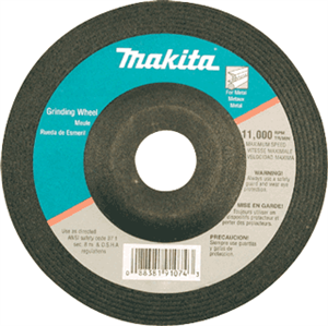 Makita 741423-0 4-1/2&#34; Grinding Wheels (5), 1/4&#34;