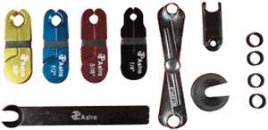 Astro Pneumatic 7892 8 Pc. Fuel &amp; Transmission Line Disconnect Tool Set