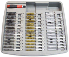IPA Tools 8001D 36 Pc. Professional Bore Brush Set with Handle