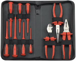 Gearwrench 80062 10 Pc. Insulated Pliers and Screwdriver Set