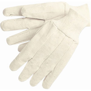 MCR Safety 8102 Clute Straight Thumb, Cotton Canvas Gloves,S,(Dz.)