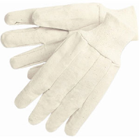 MCR Safety 8102 Clute Straight Thumb, Cotton Canvas Gloves,S,(Dz.)
