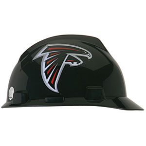 MSA 818385 V-Gard&reg; Hard Hat w/1-Touch&reg;, Atlanta Falcons