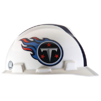 MSA 818413 V-Gard® Hard Hat w/1-Touch®, Tennessee Titans