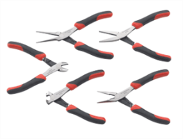Gearwrench 82100 5 Pc. Mixed Mini Pliers Set