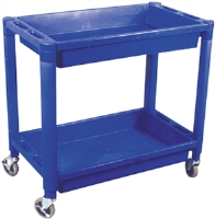 Astro Pneumatic 8330 2 Shelf Heavy Duty Plastic Utility Cart