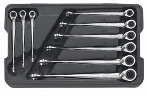 Gearwrench 85398 9 Pc. XL X-Beam™ Reversible Ratcheting Wrench Set-SAE
