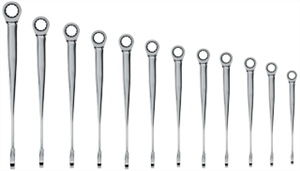 Gearwrench 85888 12 Pc. XL X-Beam™ Combination Ratcheting Wrench Set-METRIC