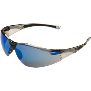 Sperian A804 Series A800 Safety Eyewear,Gray, I/O Silver Mirror