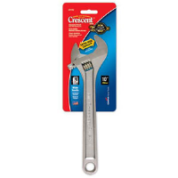 Cooper Tools AC16V Crescent 6" Chrome Adjustable Wrench, Carded