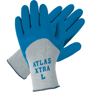 MCR Safety AF305XL Atlas Xtra&reg; Textured Latex Gloves,XL,(Dz.)