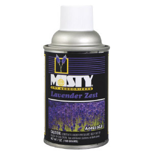 Amrep Misty A213-12-LZ Misty&#174; Dry Deodorizer Refills, Lavender Zest