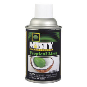 Amrep Misty A213-12-TL Misty&#174; Dry Deodorizer Refills, Tropical Lime