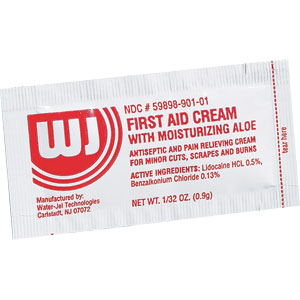 First Aid Only AN4040 First Aid/Burn Cream, .9gm, 10/Box