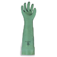 Ansell 37185S Sol-Vex® Nitrile Flock-Lined Gloves, Small