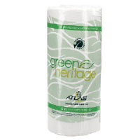 Atlas Paper Mills 585GREEN Green Heritage™ 2 Ply Kitchen Towel Rolls, 30/Cs.