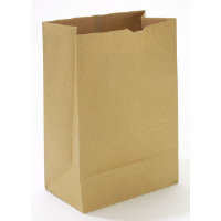 Duro Paper Bags SK1652 Brown Paper Grocery Bags, 52#, 500/Bundle