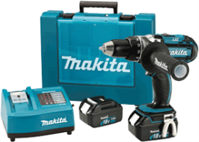Makita BDF451 18V LXT Lithium-Ion 1/2" Driver-Drill Kit