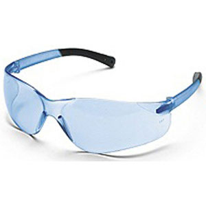 MCR Safety BK113 Bearkat&reg; Safety Glasses,Light Blue