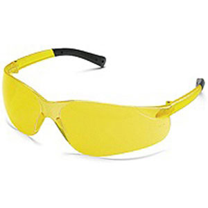 MCR Safety BK114 Bearkat&reg; Safety Glasses,Amber