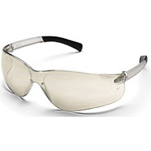 MCR Safety BK119 Bearkat&reg; Safety Glasses,I/O Clear Mirror