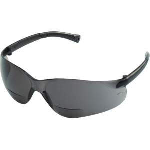 MCR Safety BKH10G Bearkat&reg; Magnifier Glasses,Gray,+1.0