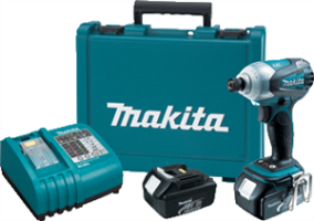 Makita BTD144 18V LXT Lithium-Ion Cordless 3-Speed Brushless Motor Impact Driver Kit