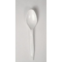 Boardwalk YPH-SW Heavyweight Polystyrene White Spoons, 1000/Cs.