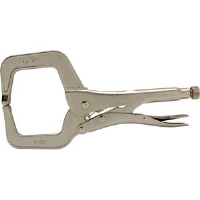 Cooper Tools C11CCV Crescent® 11" Locking C-Clamp w/ Regular Tips
