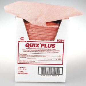 Chicopee 8294 Quix&#174; Plus Foodservice Towels, 72/Cs.