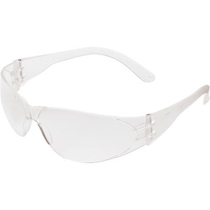 MCR Safety CL110 Checklite&reg; Safety Glasses,Clear