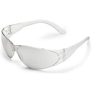 MCR Safety CL119 Checklite&reg; Safety Glasses,I/O Clear Mirror