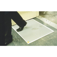 Ludlow Composites WC3125S WHI Walk-N-Clean™ Indoor Adhesive Mat, White