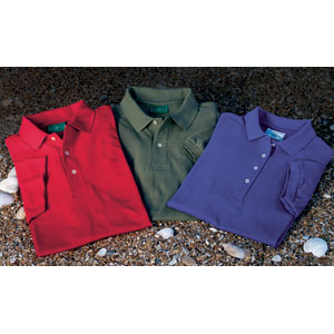 Outer Banks&reg; Pique Golf Shirt, Wine, L