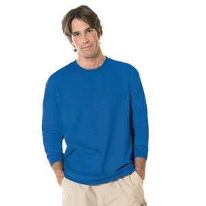 Gildan&reg; Ultra Blend&#153; 50/50 Long Sleeve T-Shirt, Navy, M