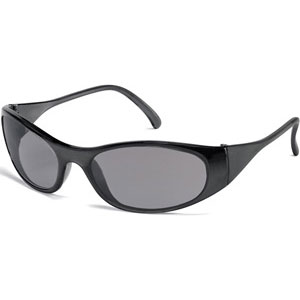 MCR Safety F2112 Frostbite 2&reg; Safety Glasses,Black,Gray