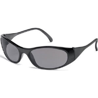 MCR Safety F2112 Frostbite 2® Safety Glasses,Black,Gray