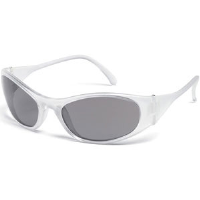 MCR Safety F2142 Frostbite 2® Safety Glasses,White,Gray