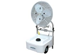J&D Manufacturing VPC30-POW 30” Portable Cooling/Misting Fan Unit