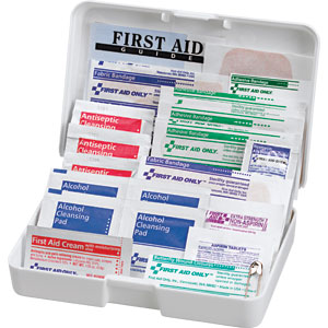 First Aid Only FAO-120 48-Piece All-Purpose Kit, Plastic Case