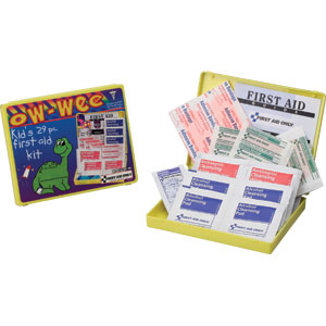 First Aid Only FAO-181 29-Piece Ow-Wee Kid&#39;s Kit, Plastic Case