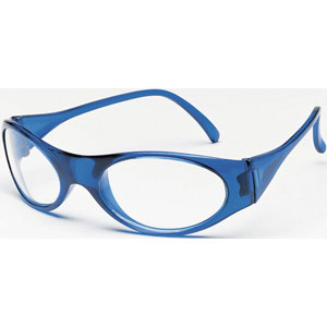 MCR Safety FB120 Frostbite&reg; Safety Glasses,Gloss Blue