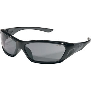 MCR Safety FF122 ForceFlex&#153; Eyewear,Black,Gray