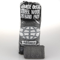 Global Material Technologies 117003 Industrial Steel Wool Hand Pads, #0 MED FINE