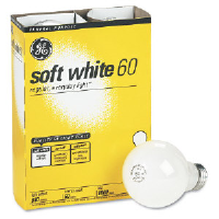 General Electric 41028 Incandescent Light Bulbs, 60 Watt, 4 Pack