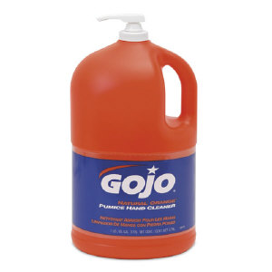 Gojo 0955-04 Natural Orange&#8482; Pumice Hand Cleaner Lotion