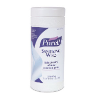Gojo 9010-06 Purell® Sanitizing Wipes, 6X8, 6/175